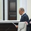 Premier Donald Tusk na posiedzeniu rządu w KPRM w Warszawie