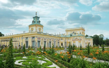 Wilanów: rezydencje kro´lewskie w stolicy słyną z wyjątkowych ogrodów.
