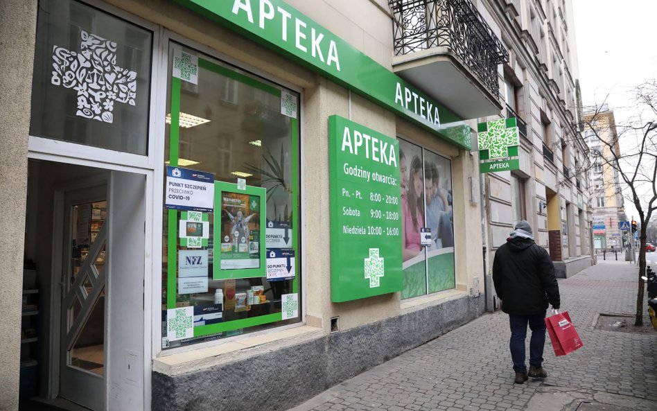 Apteka przy ulicy Wilczej w Warszawie