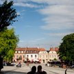 Zakaz ruchu na rynku w Sandomierzu wzbudził protesty