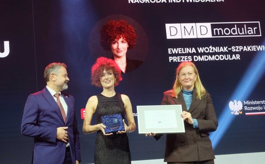 Nagrodą indywidualną - manager eksportu/wizjoner przyznaną Ewelinie Woźniak-Szpakiewicz, prezes firm