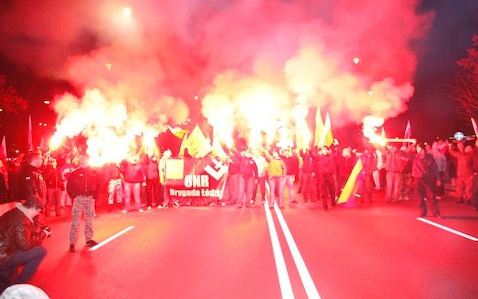 Będą krwawe starcia lewaków z narodowcami? Już ćwiczą w Poznaniu.