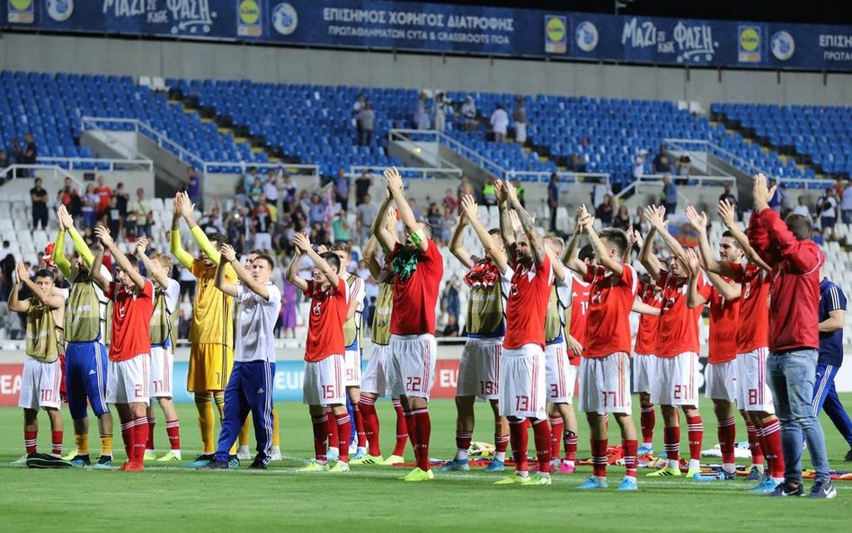 Rosja jedzie na Euro 2020 po rozgromieniu Cypru