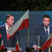 Karol Nawrocki i Rafał Trzaskowski