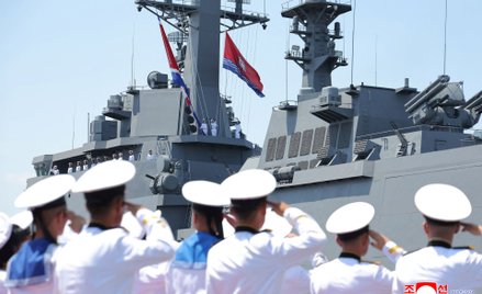 Nowy północnokoreański niszczyciel wszedł do służby
