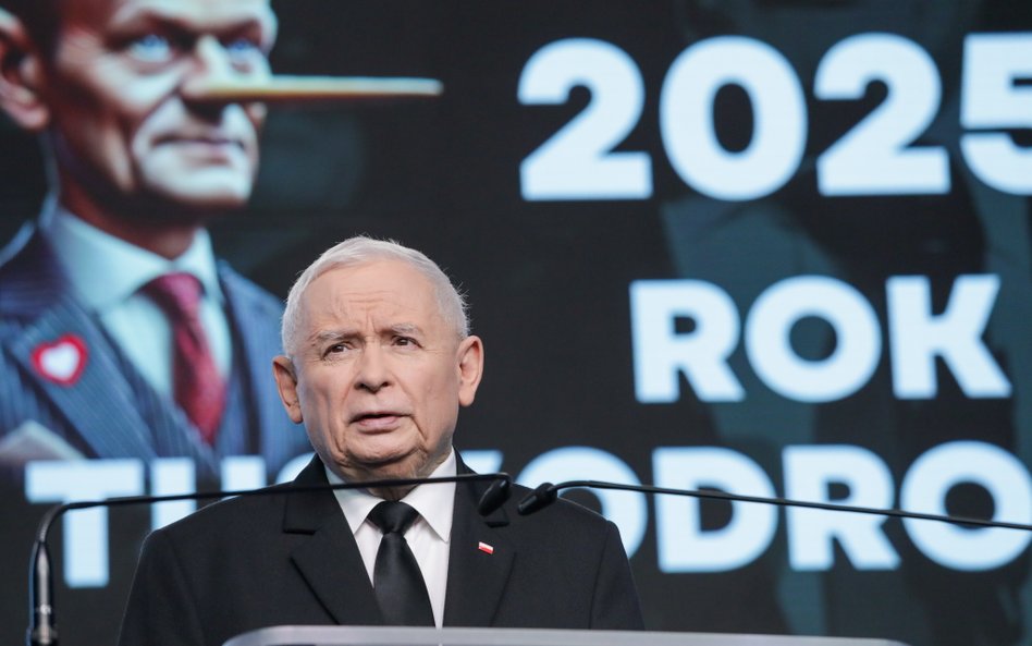 Prezes PiS Jarosław Kaczyński