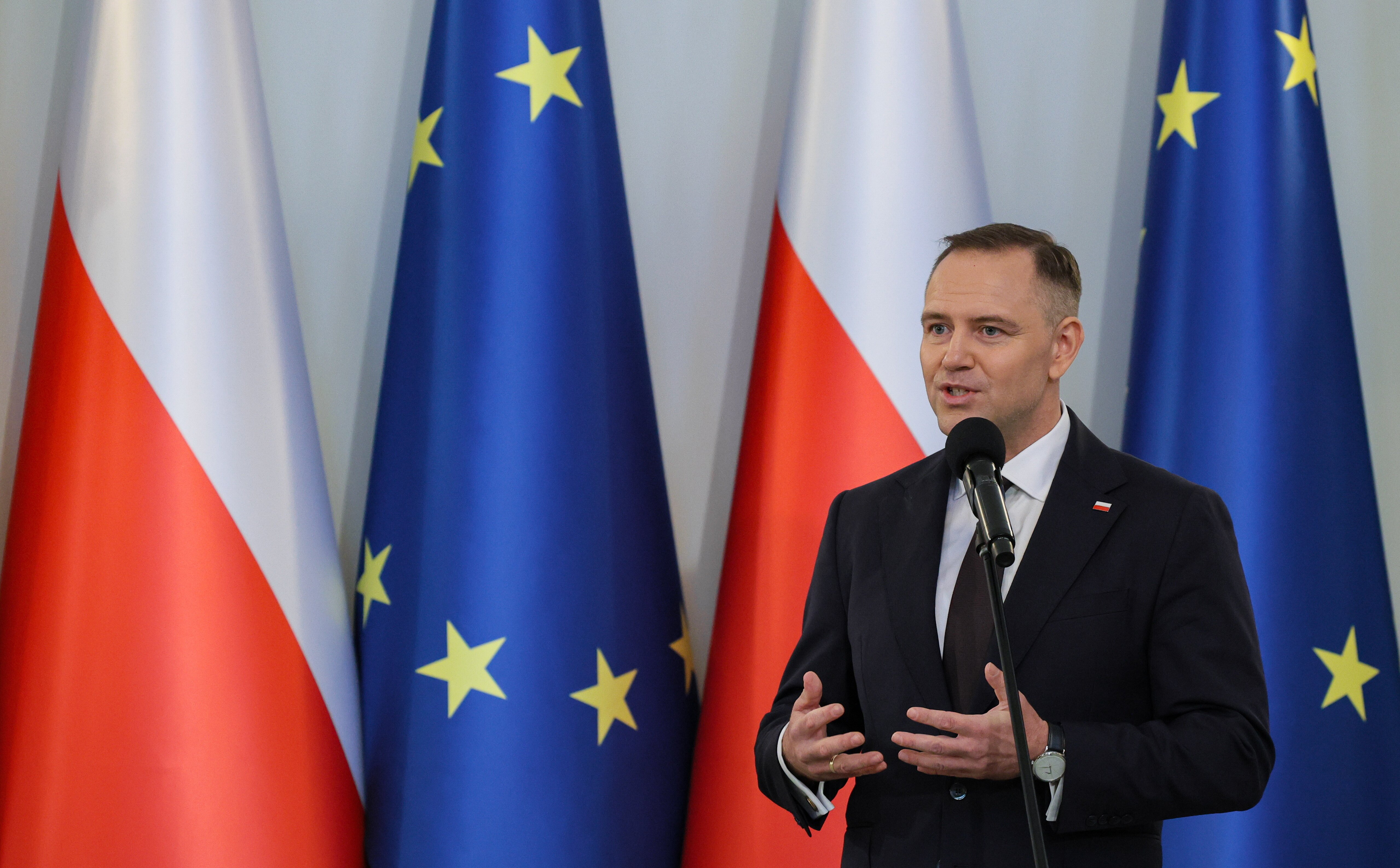 Wojciech Warski: Prezydent po exposé, przed zagraniczną podróżą