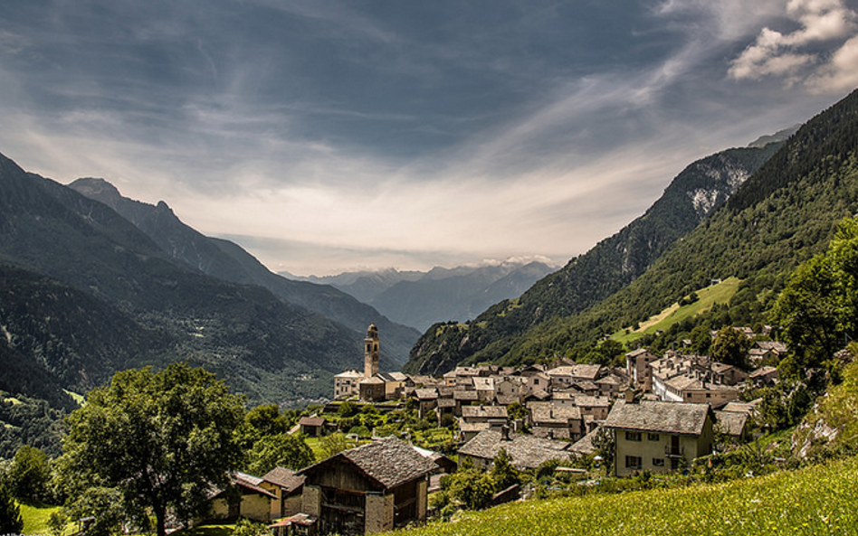 10. Soglio, Szwajcaria