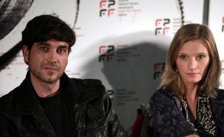 Agata Buzek i Marcin Dorociński, odtwórcy głównych ról w filmie "Rewers"
