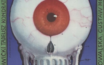 Plakat "Sanatorium pod Klepsydrą"