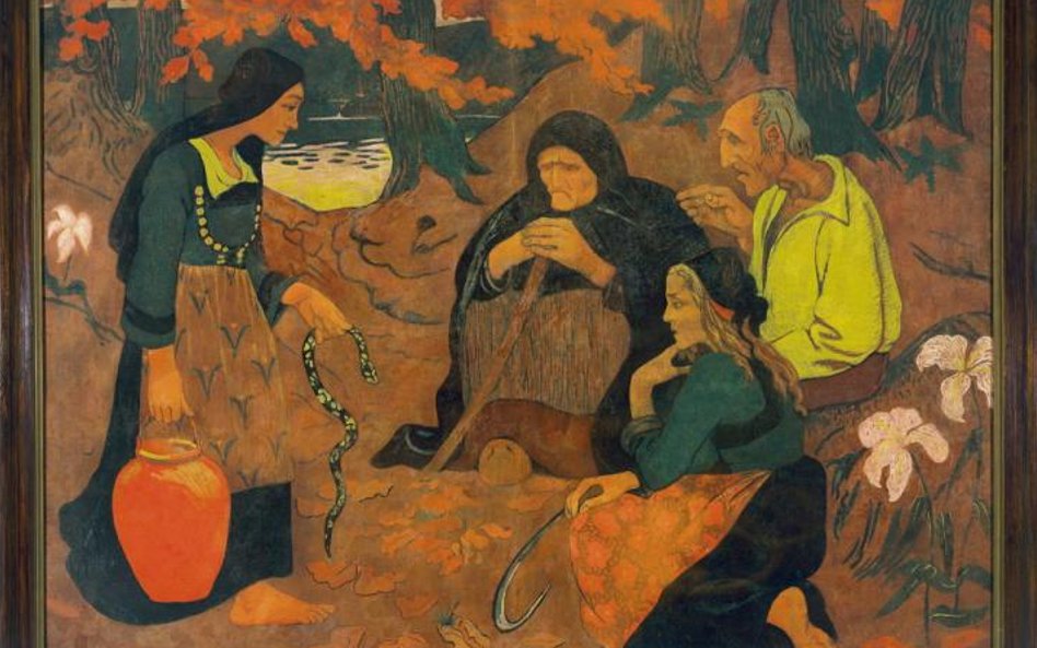 Obraz Paula Sérusiera pt. „Zjadacze węży” należał do Gabrieli Zapolskiej. Stanowi wlasność Muzeum Na