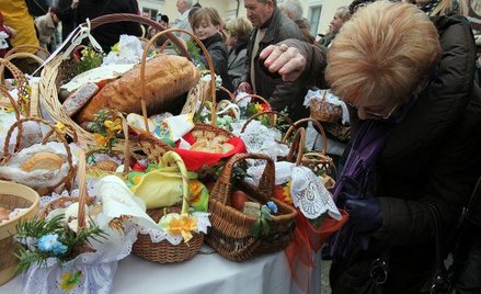 Świecenie pokarmów w Wielką Sobotę