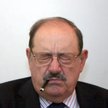 Umberto Eco (1932–2016), zdjęcie z Luwru podczas prezentacji dzieł wybranych przez niego na wystawę 