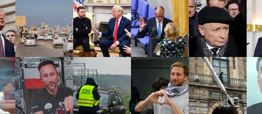 Rok 2025 w obiektywie. Te obrazy zapadną nam w pamięć