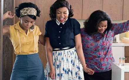 Janelle Monáe (Jackson), Taraji P. Henson (Johnson), Octavia Spencer (Vaughan).