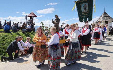 Procesja Bożego Ciała w Łapszach Wyżnych (pow. nowotarski)