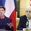 Premier Beata Szydło i Prezes TK Andrzej Rzepliński
