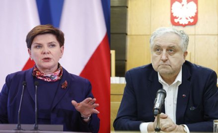 Premier Beata Szydło i Prezes TK Andrzej Rzepliński