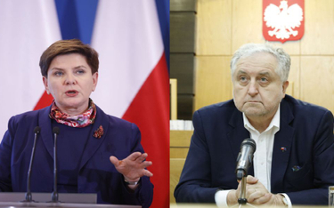 Premier Beata Szydło i Prezes TK Andrzej Rzepliński