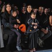 Na zdjęciu od lewej: pani Aimie Wang, trzyletnia Alia Wang, pani Kim Kardashian z synkiem i małżonki