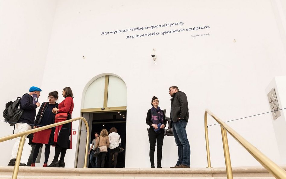 Wystawa „A-geometria. Hans Arp i Polska” w Muzeum Narodowym w Poznaniu.