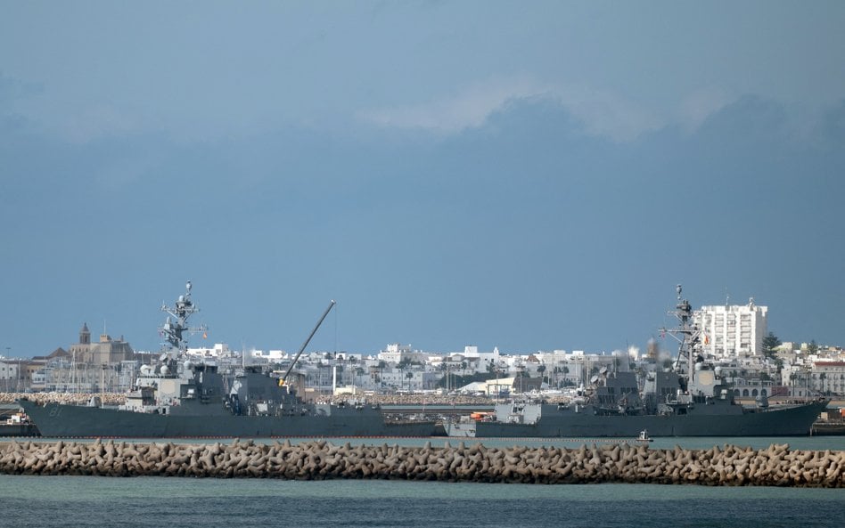 Niszczyciele rakietowe typu Arleigh Burke z systemem Aegis należące do Marynarki Wojennej Stanów Zje