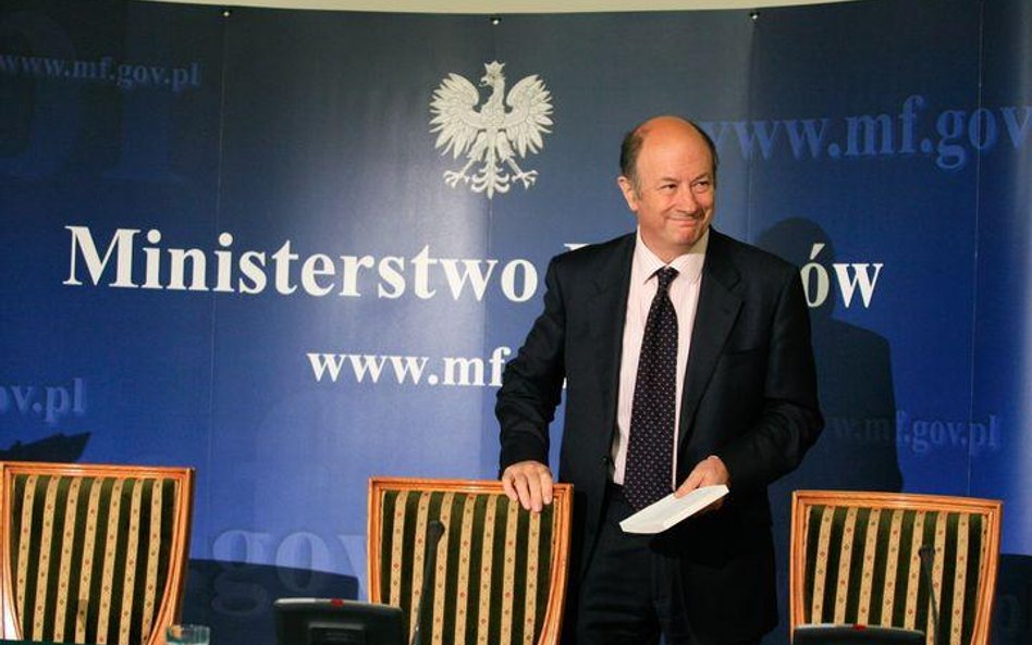 Minister finansów, Jacek Rostowski