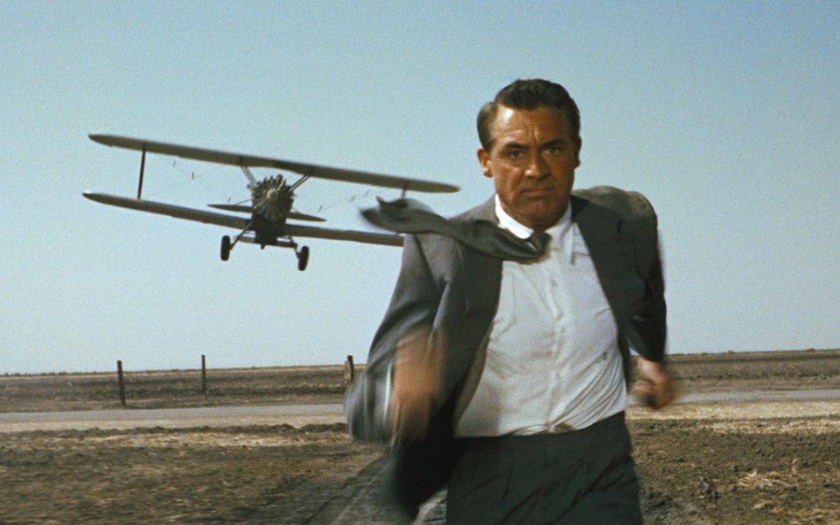 Cary Grant w filmie "Północ, północny zachód"