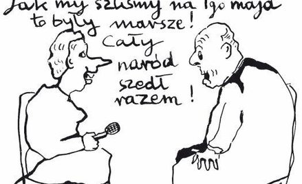 Komentarz rysunkowy. Co to za marsze teraz?