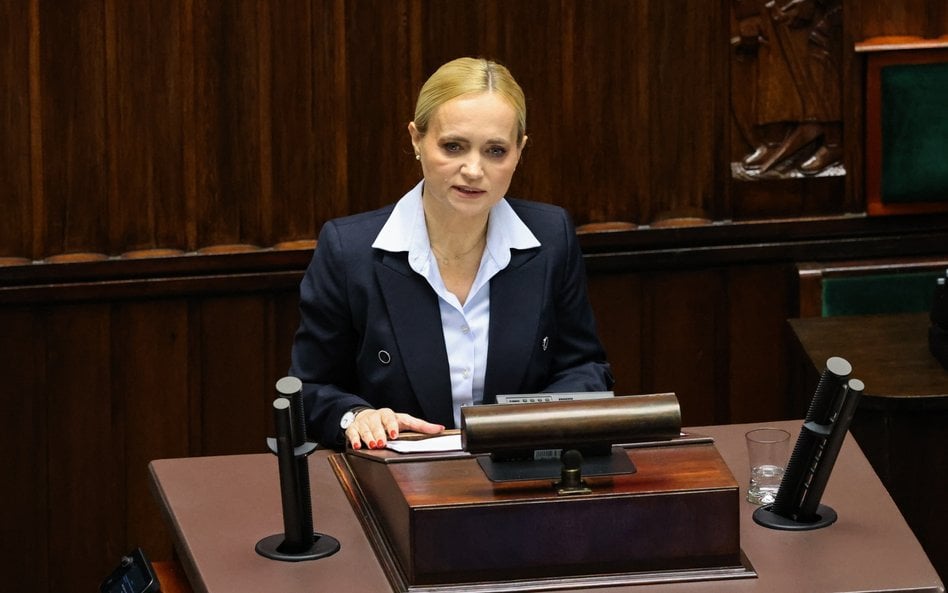 Minister zdrowia Jolanta Sobierańska-Grenda