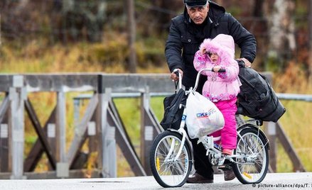 Przejście w Kirkenes jest zamknięte dla pieszych ale otwarte dla rowerzystów