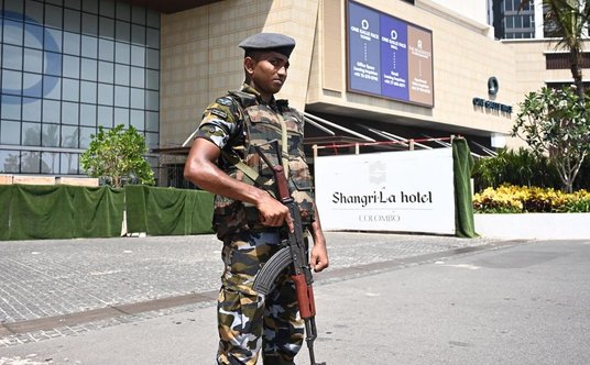 Luksusowy hotel Sangri-la w Kolombo