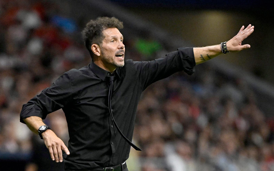 Diego Simeone poprowadził Atletico do derbowej wygranej z Realem