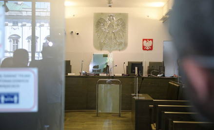Sala rozpraw Sądu Najwyższego w Warszawie