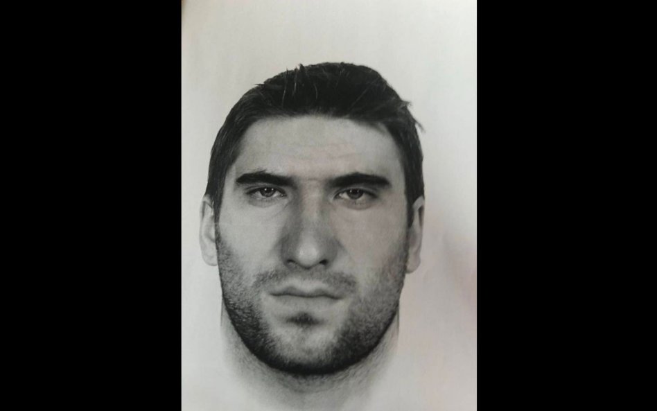 Poszukiwany ma około 40 lat i mierzy 180 cm
