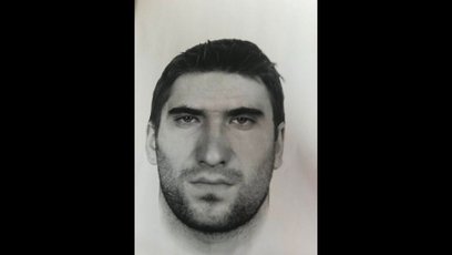 Poszukiwany ma około 40 lat i mierzy 180 cm