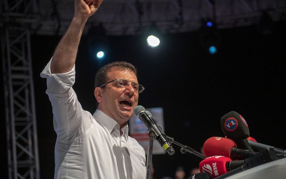 Obecny burmistrz Stambułu, Ekrem Imamoglu