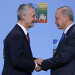 Szef NATO Jens Stoltenberg i prezydent Turcji Recep Tayyip Erdogan