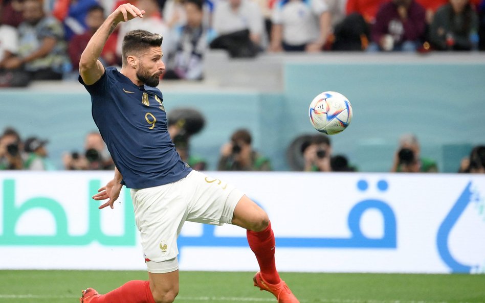 Olivier Giroud – strzelec zwycięskiego gola dla Francji w meczu Anglią