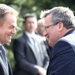 Premier Donald Tusk i prezydent Bronisław Komorowski