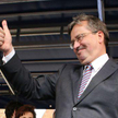 Bronisław Komorowski na wiecu w Krakowie