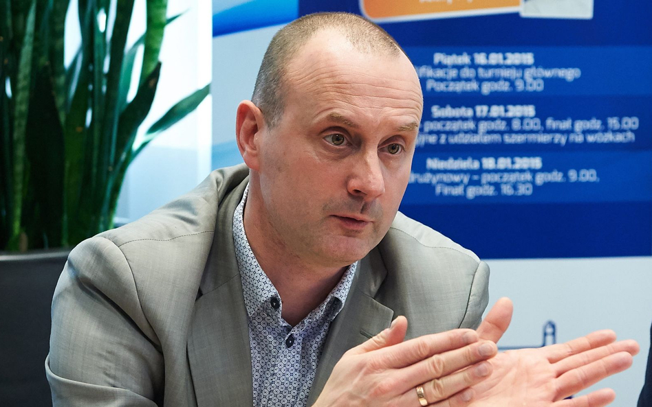 Ryszard Sobczak, dyrektor sportowy Polskiego Związku Szermierczego.