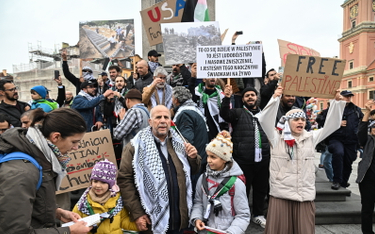 Marsz „Solidarni z Palestyną”