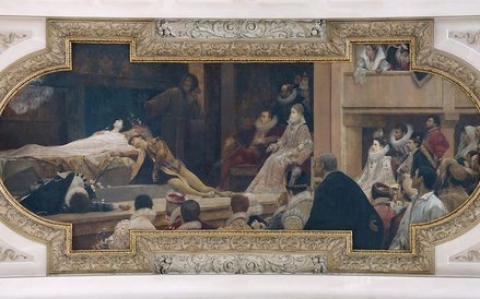 Romeo Juliet - Gustav Klimt „Teatr Szekspira” w Burgtheater