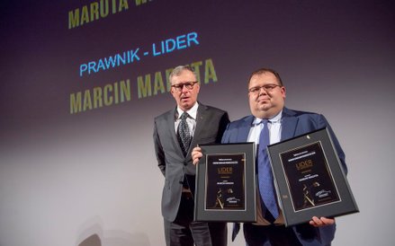 Bogusław Chrabota - redaktor naczelny "Rzeczpospolitej", Marcin Serafin - kancelaria Maruta Wachta