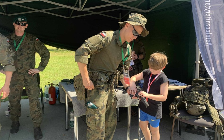 Najmłodsi mogą wybierać wśród wielu atrakcji przygotowanych specjalnie na piknik