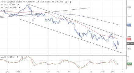 Shanghai Composite | 32 proc. pod kreską. Od stycznia tego roku notowania chińskiego indeksu porusza