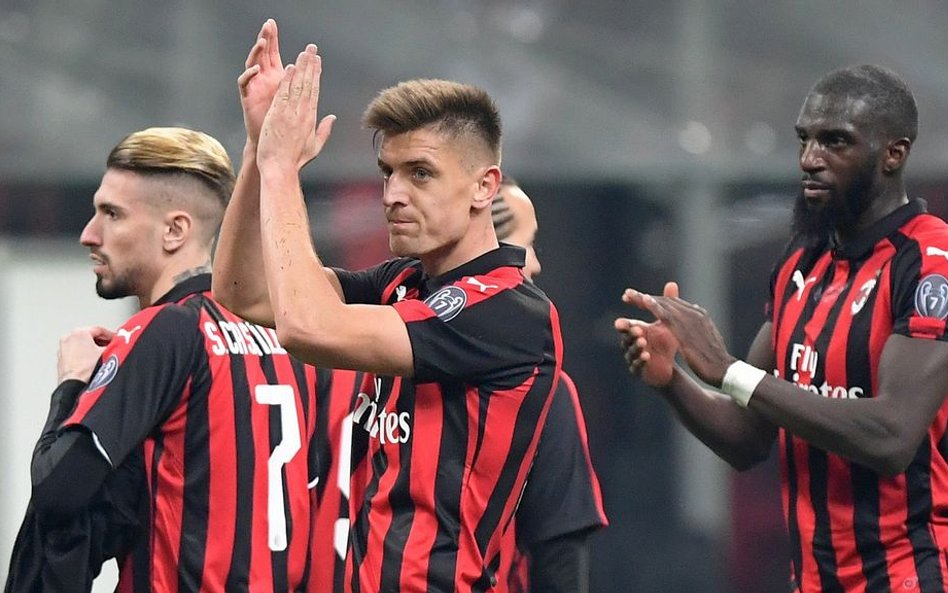 Krzysztof Piątek powitany został entuzjastycznie na San Siro