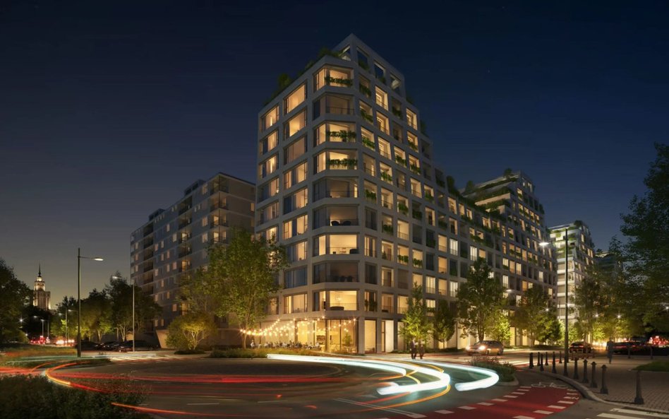 Kompleks Murano to chyba ostatnia tak duża inwestycja w tym rejonie Warszawy
