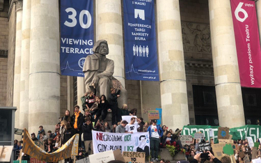Pola Berg z Młodzieżowego Strajku Klimatycznego: Żądamy wprowadzenia jakichkolwiek zmian